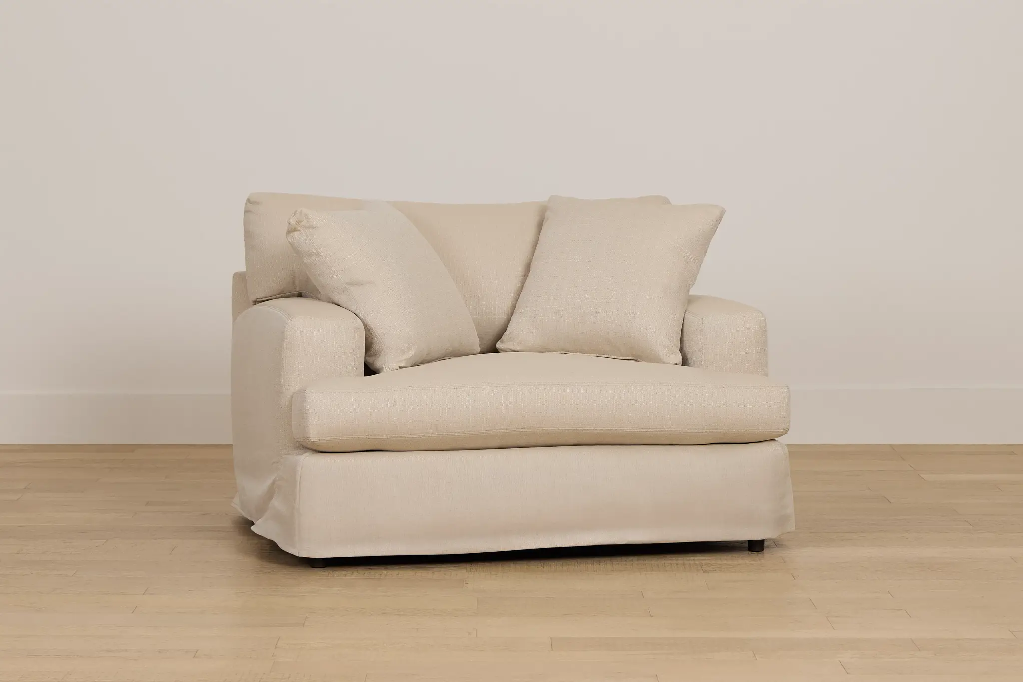 Marren Beige Fabric Chair Marren Beige Fabric Chair