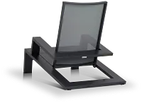 Linear Dark Gray Ledge Pool Chair