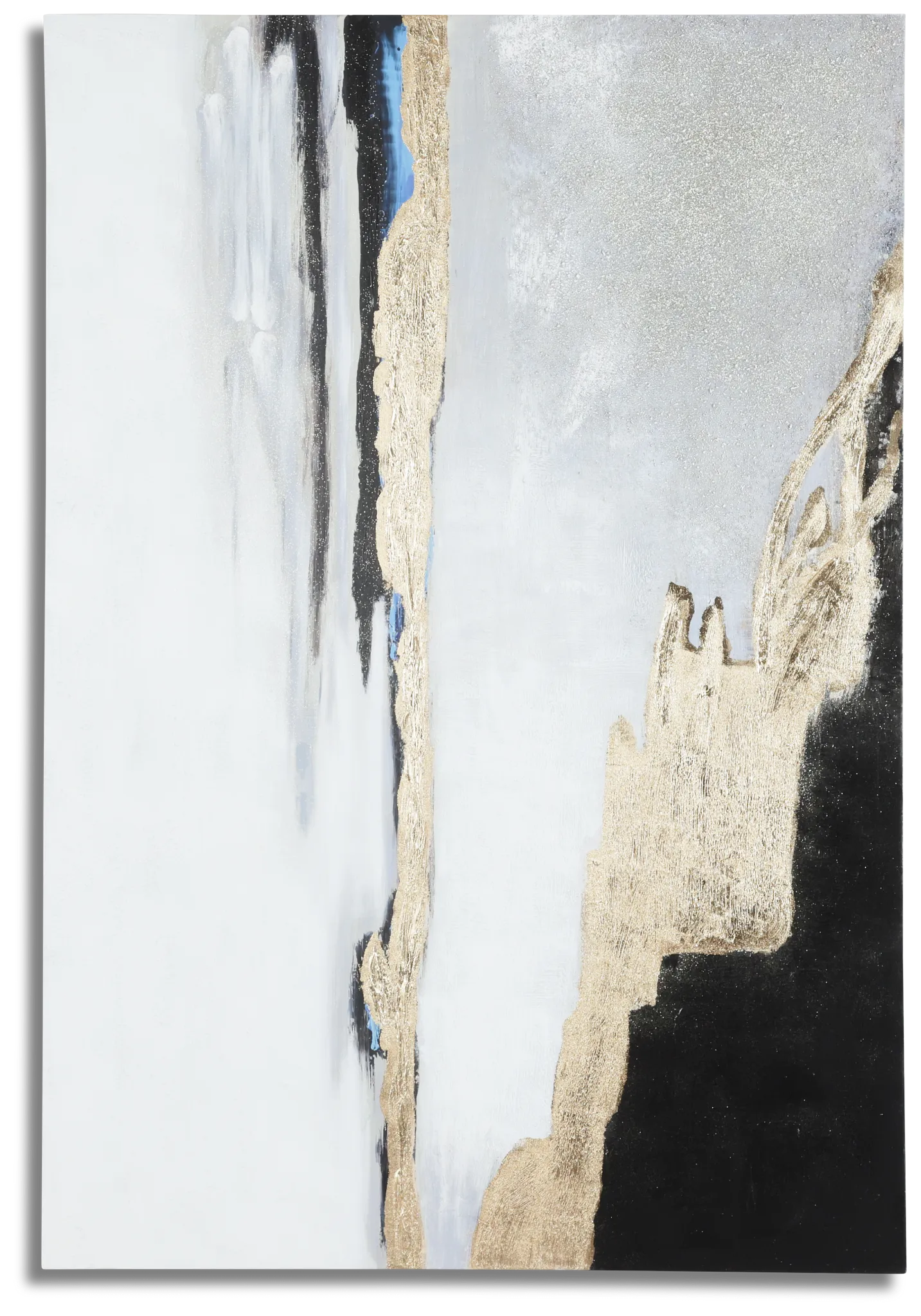 Serafina Gold Canvas Wall Art