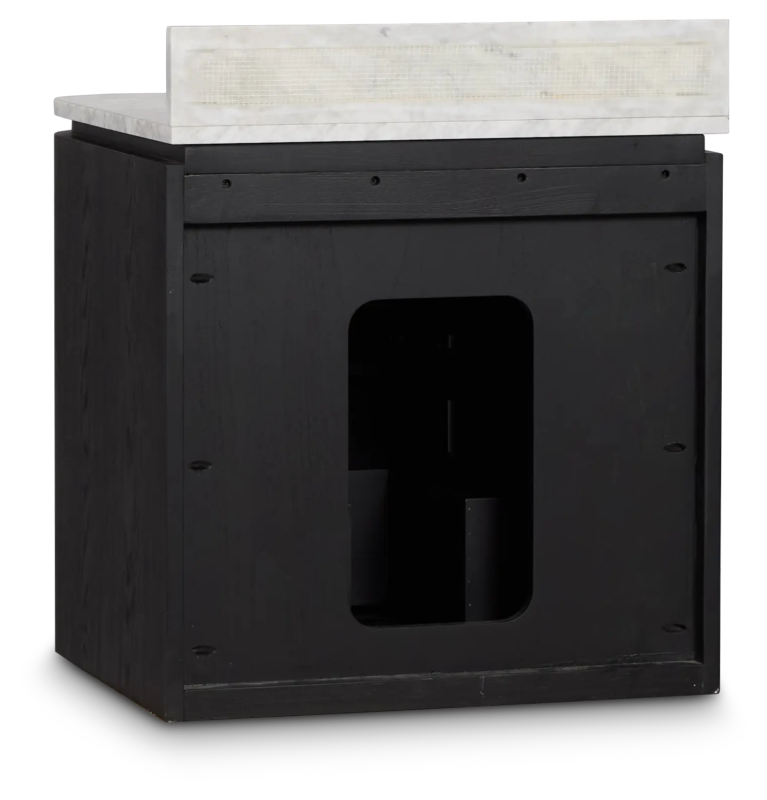 Nomad Black 24" Floating Bathroom Vanity Nomad Black 24" Floating Bathroom Vanity