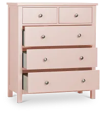 Charleston Pink 5-drawer Chest