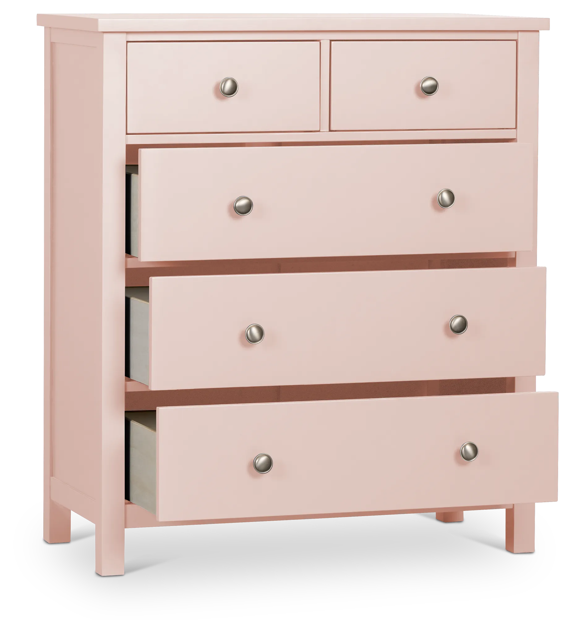 Charleston Pink 5-drawer Chest