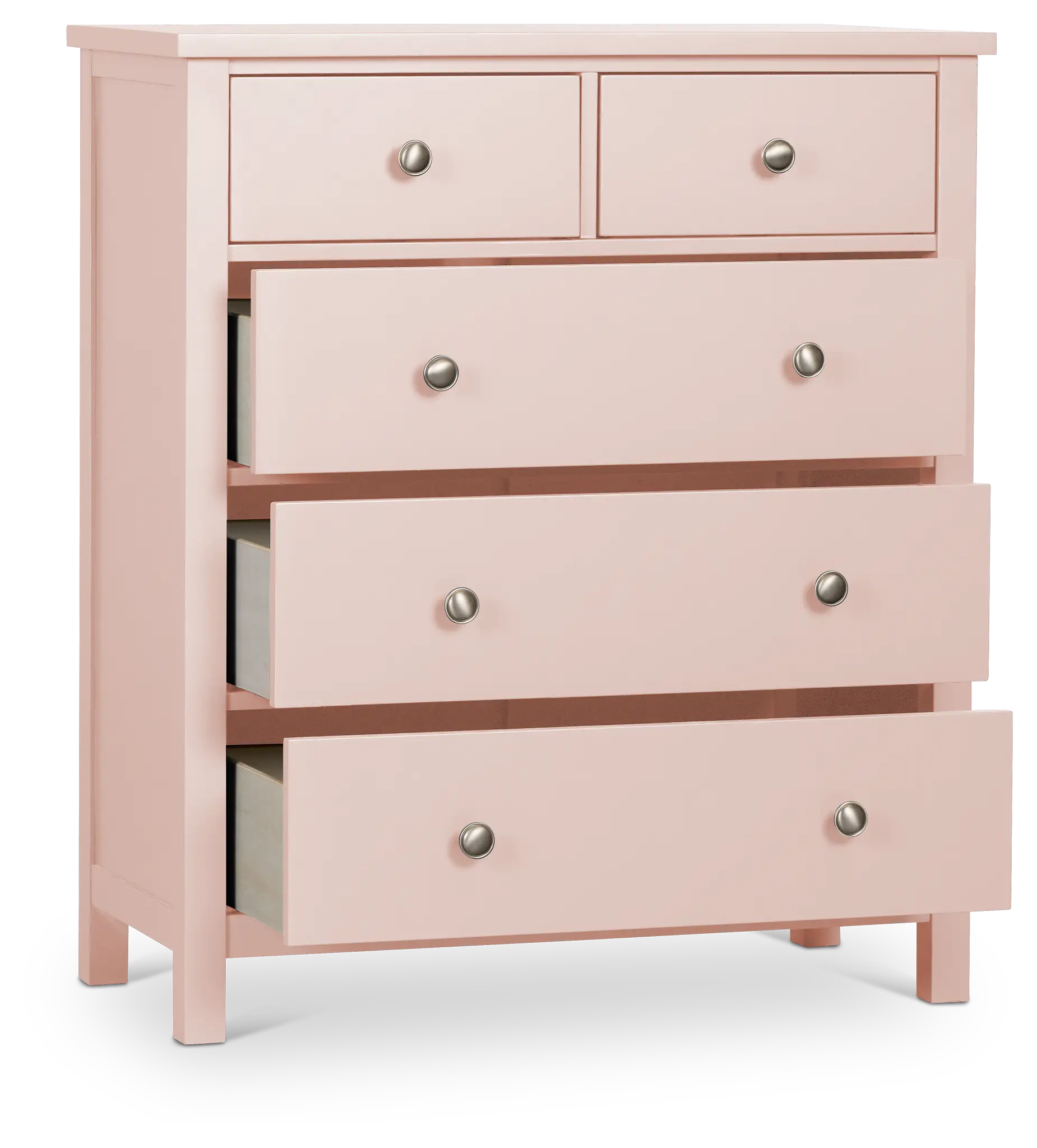 Charleston Pink 5-drawer Chest Charleston Pink 5-drawer Chest