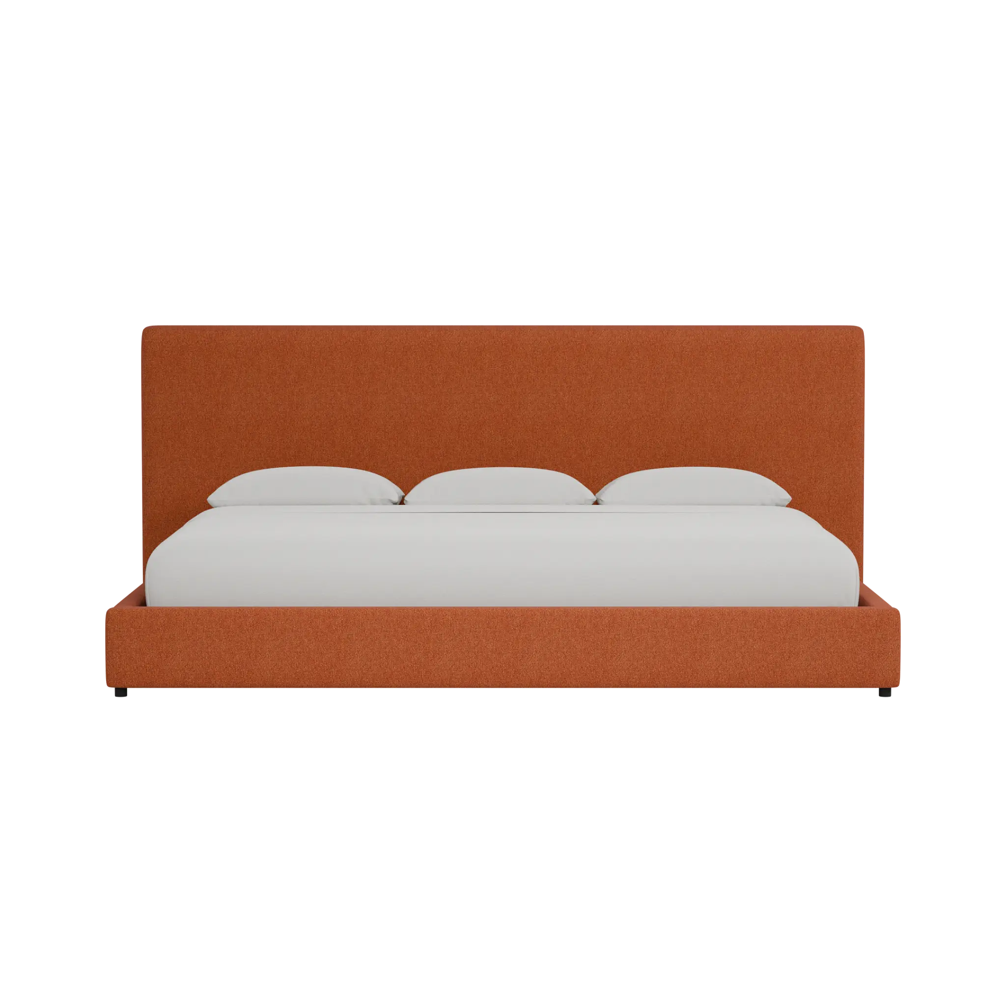 Grayton Elite Medium Brown 54" Upholstered Platform Bed Grayton Elite Medium Brown 54" Upholstered Platform Bed