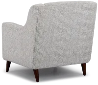 Zeta Pewter Accent Chair