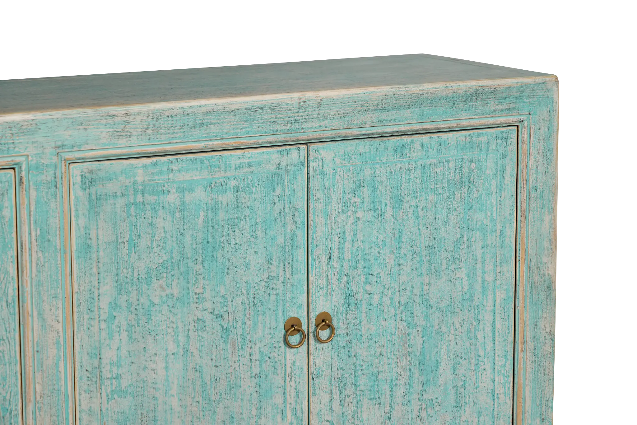Arrow Teal Four-door Cabinet Arrow Teal Four-door Cabinet