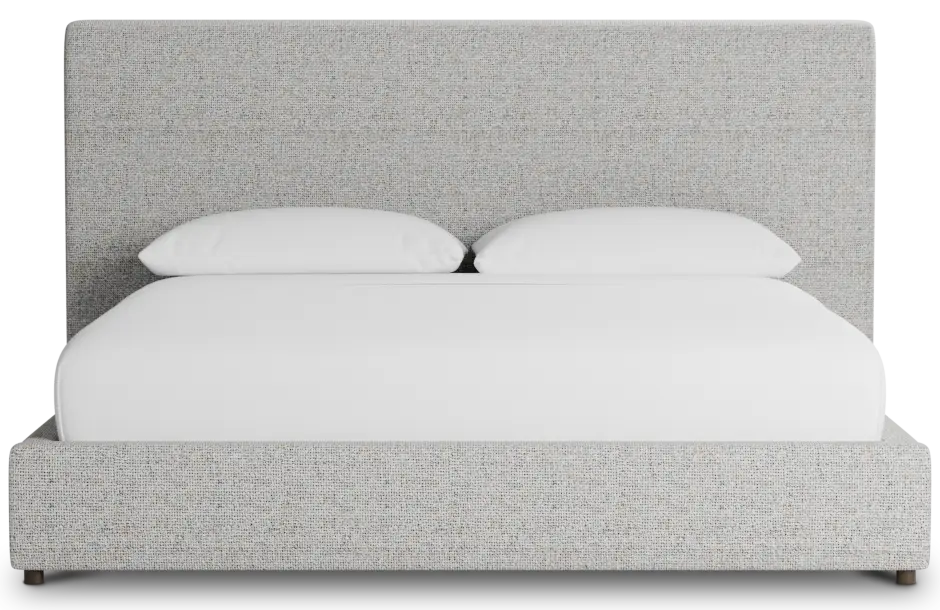 Grayton Natural Beauty 54" Upholstered Platform Bed Grayton Natural Beauty 54" Upholstered Platform Bed