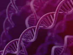 Illustration of DNA.