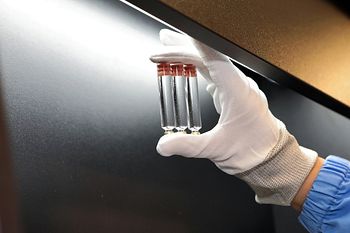 Quality Control vials for injection.
