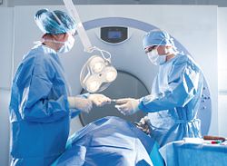 surgeons in the operating room.