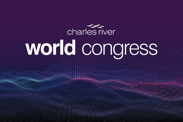 World congress logo on a purple background.
