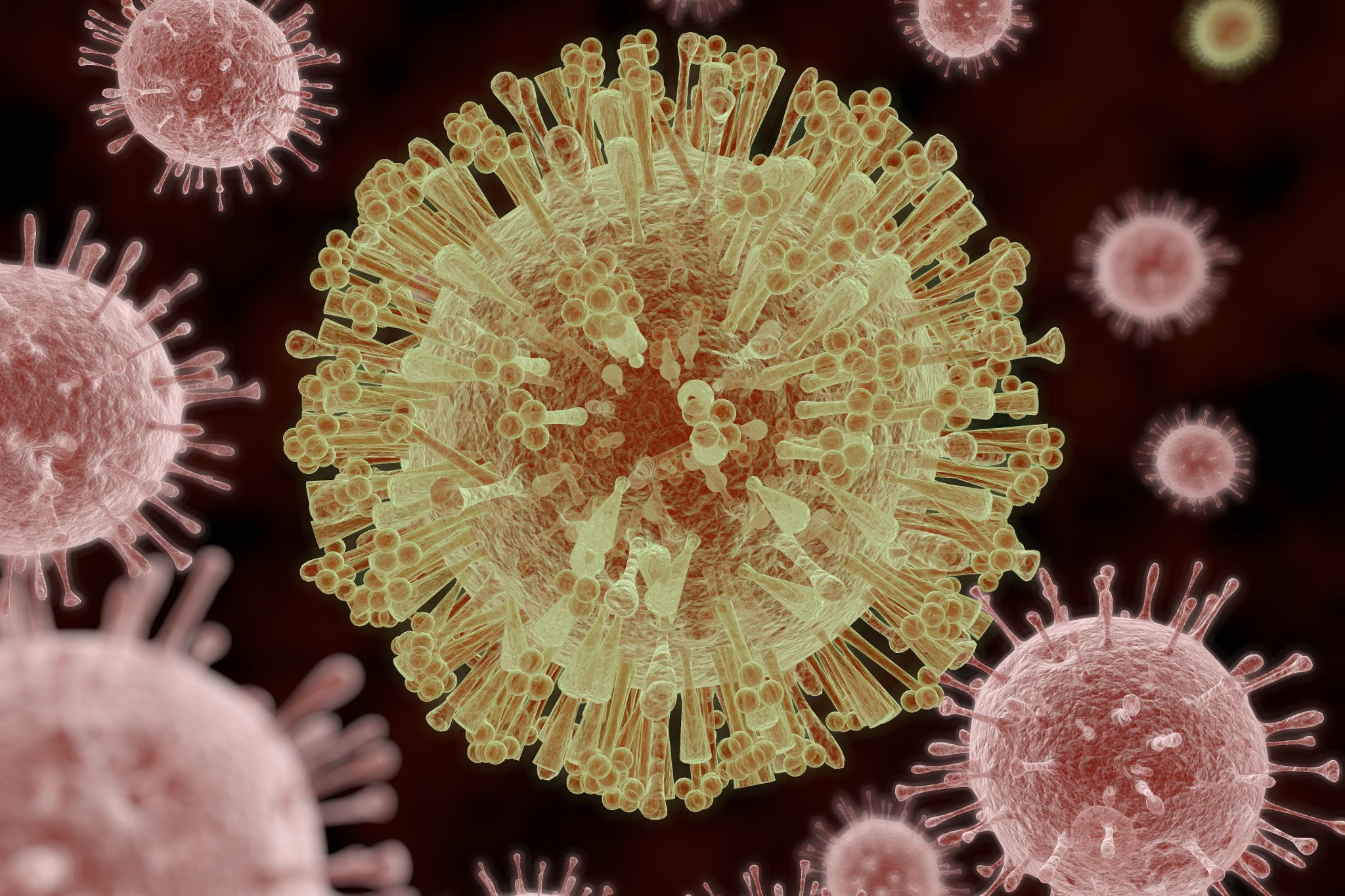 Virus particle for use in vaccine research and development.