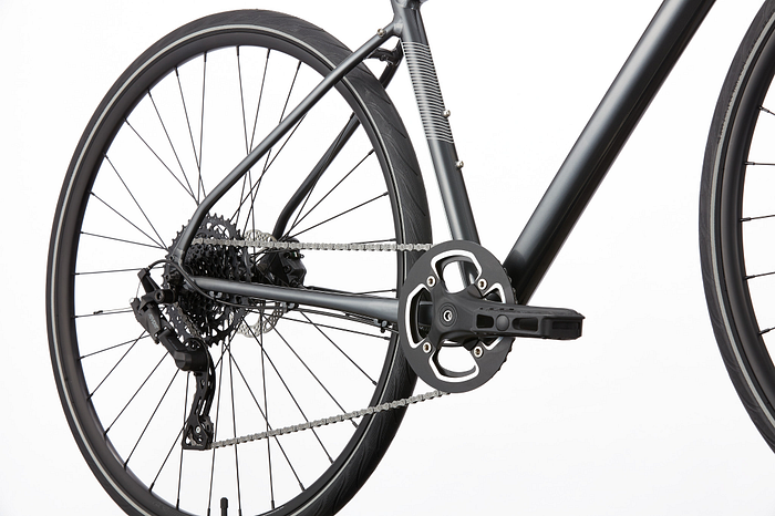 cannondale quick 4 1x9-Speed MicroSHIFT Drivetrain