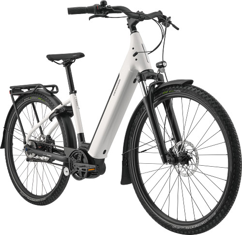 Mavaro 4 Low StepThru in Cashmere - Electric E-Urban Bike Alternate Image