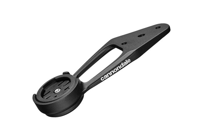 Bike Computer Mount, Adjustable Bike Odometer Bracket Aluminium Alloy Odometer Extension Mount (Black-for Garmin