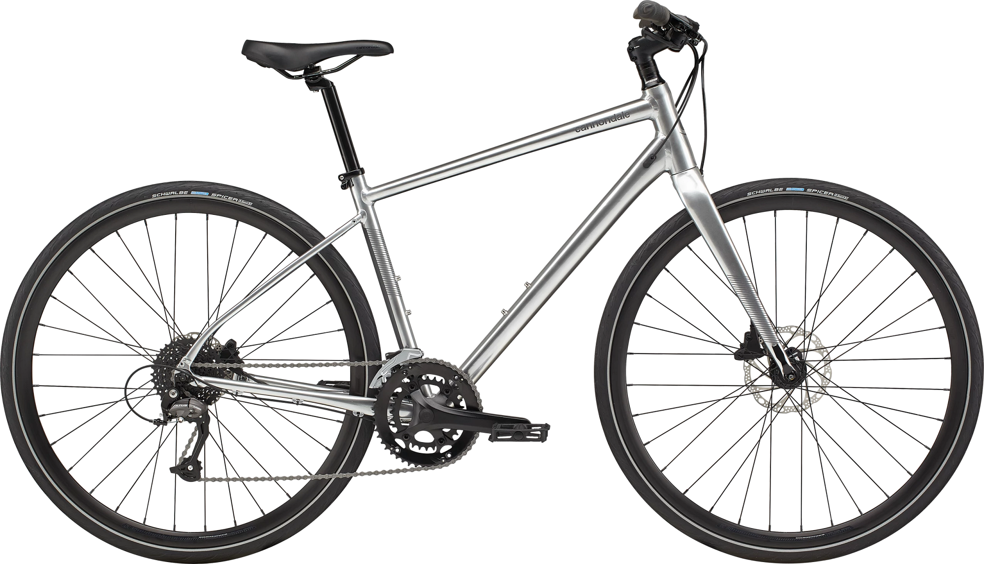 Silver cannondale mountain clearance bike