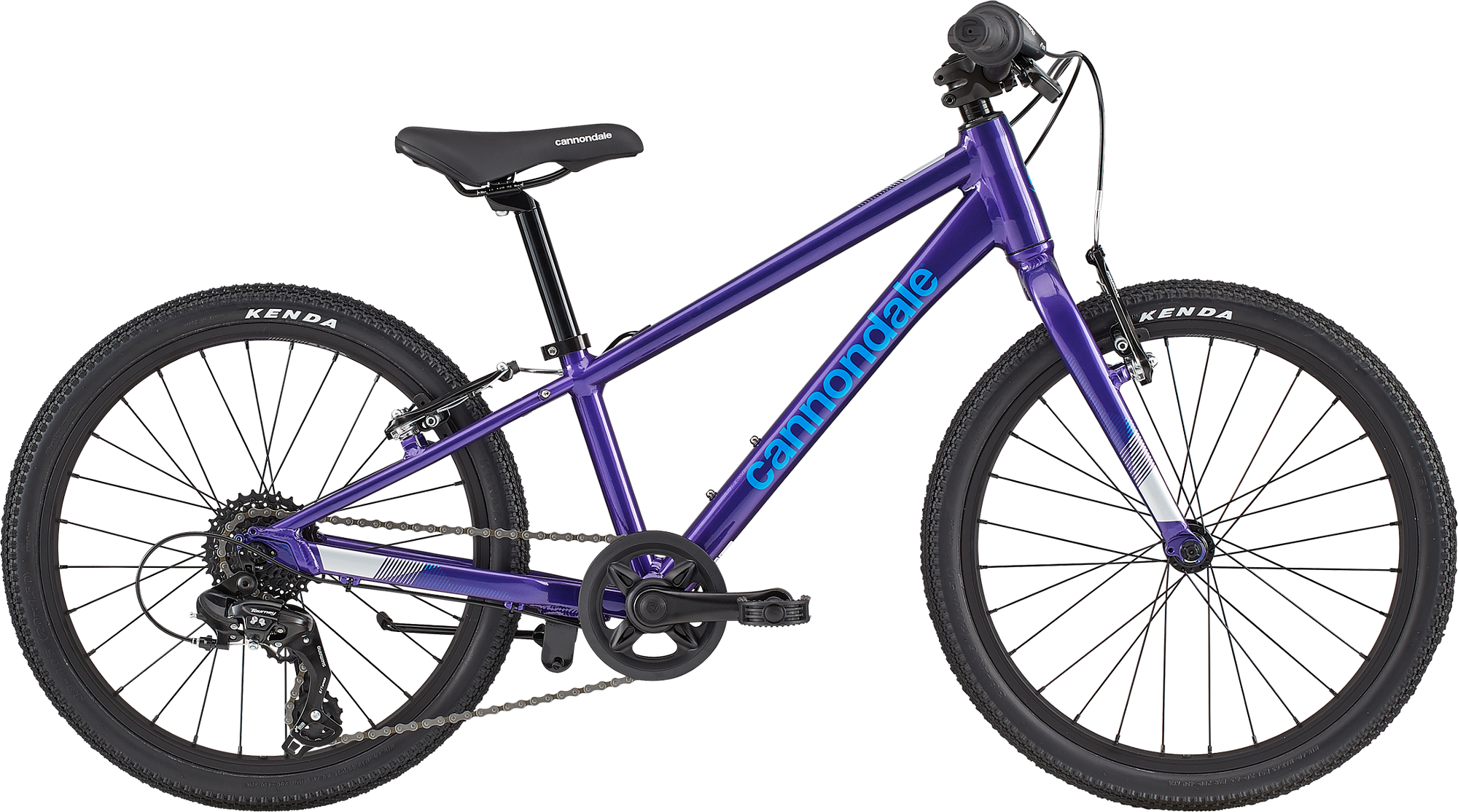 Go Girl Kids' Quick Connect Bike, Purple, 20-inch