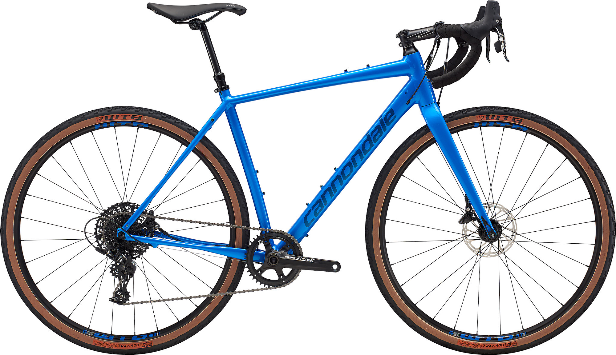 cannondale topstone apex bike in blue