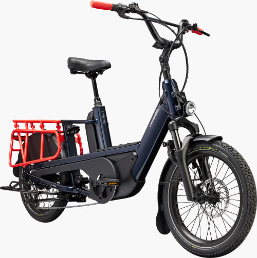 Cargowagen Neo 1 in Midnight Blue - Electric E-Cargo Bike Alternate Image