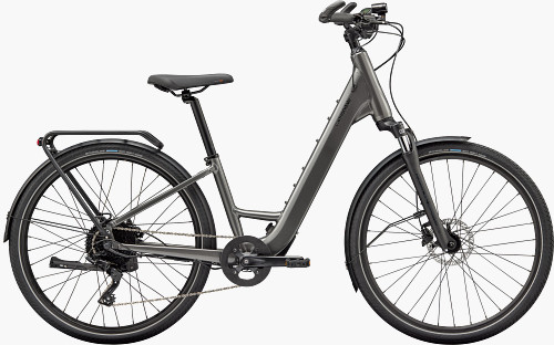 Mavaro SL 1 Low StepThru in Smoke Black - Electric E-Urban Bike