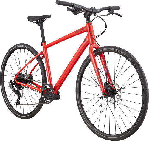 CANNONDALE キャノンデール自転車　クロスバイク　赤 CANNONDALEの自転車「キャノンデール クロスバイク」アメリカの