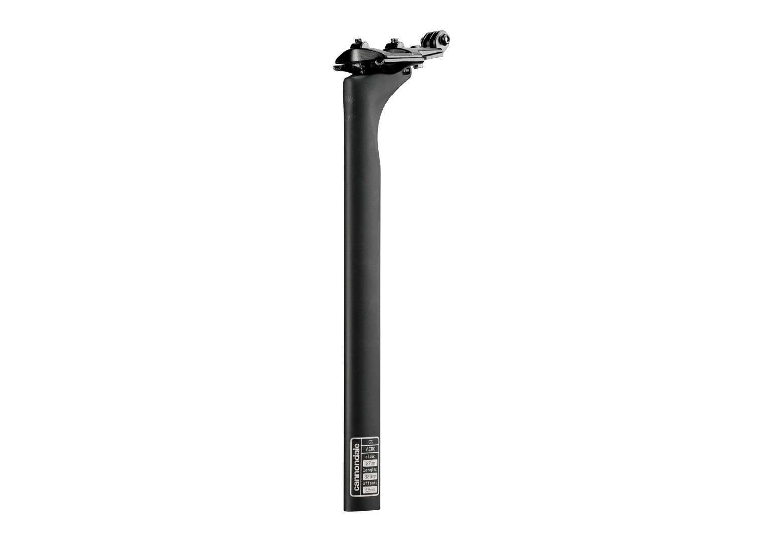 Cannondale C1AERO シートポスト 330mm 20mmオフセット C1 Aero 27 Seatpost 15mm Offset | Components | Cannondale