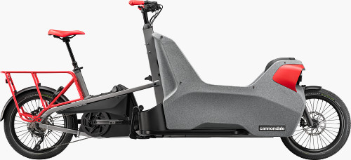 Wonderwagen Neo 2 in Grey - Electric E-Cargo Bike