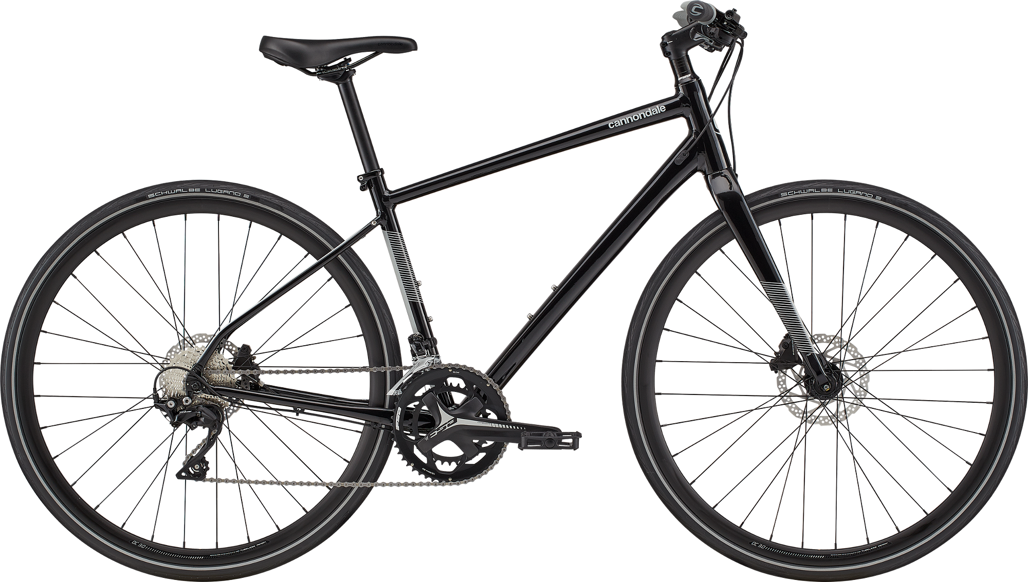 Black cannondale on sale mountain bike