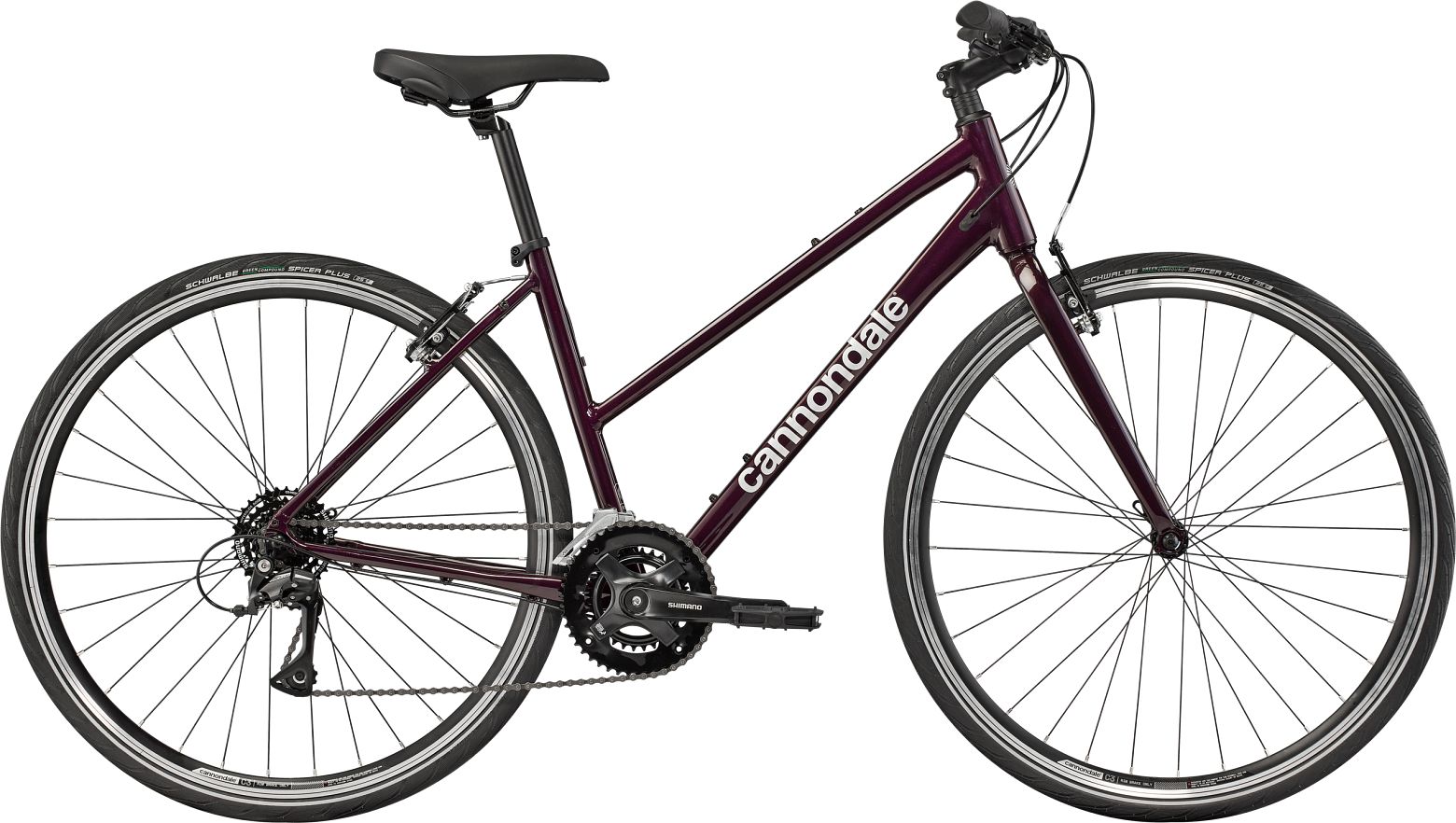 【CANNONDALE QUICK4】24段変速　クロスバイク　パープル Cannondale Quick 4 StepThru Bike | REI Co-op