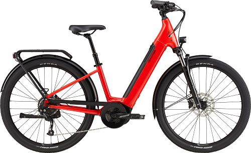 Red cheap e bike