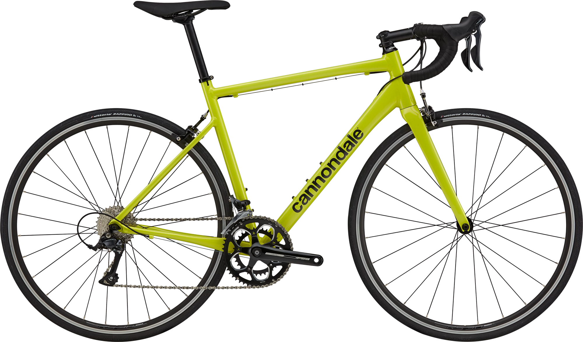 Yellow cannondale on sale road bike