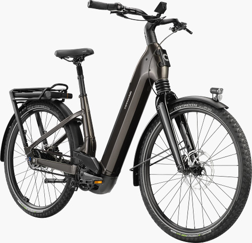 Mavaro 2 Low Step-Thru in Black - Electric E-Urban Bike Alternate Image