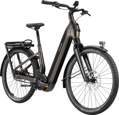 Mavaro 2 Low Step-Thru in Black - Electric E-Urban Bike Alternate Image