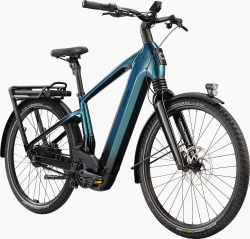 Mavaro 1 in Deep Teal - Electric E-Urban Bike Alternate Image