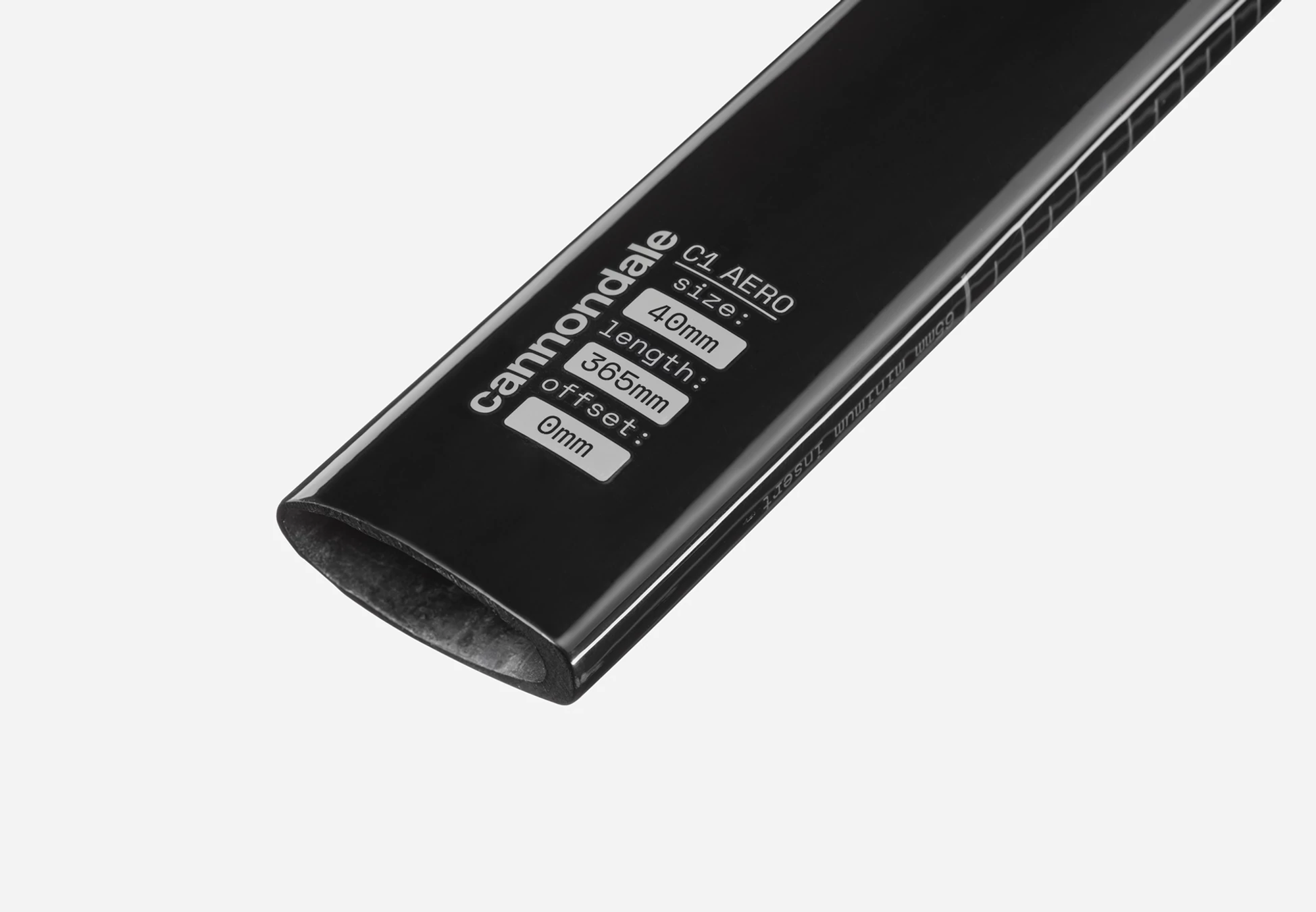 C1 Aero 40 v2 Seatpost Ti 365mm 0mm Offset | Cannondale