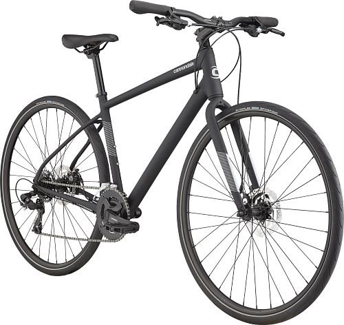 Matte black hybrid discount bike