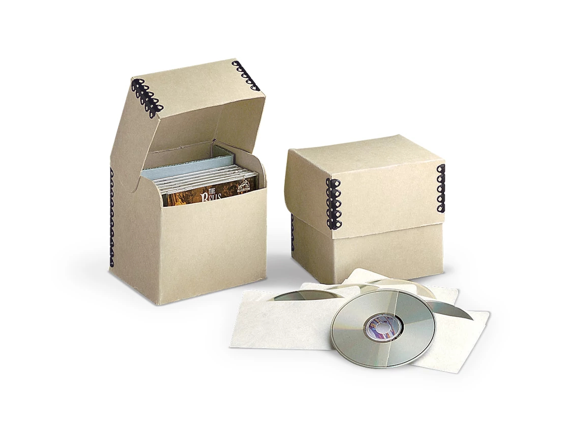 Gaylord Archival® Flip-Top 16 LP Record Box