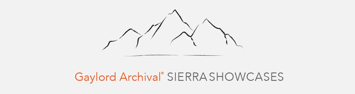 Gaylord Archival Sierra Showcases