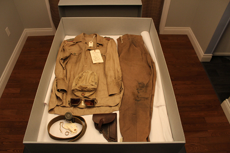 Tom Cruise (Col. Stauffenberg) Tunisia uniform from Valkyrie (2008) - Heavily distressed costume used for opening combat scene in Tunisia.
