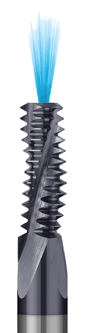 Thread Milling Cutters - Multi-Form - Coolant-Through - UN Threads