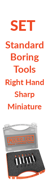 Sets-Standard-Boring Tools-Right Hand-Sharp-Miniature