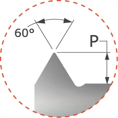 Single Point Thread Hand File Standard-Threading Tools-UN Threads-Single Point-Left Hand