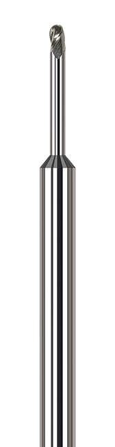 铝合金用可变螺旋立铣刀。球。长长度短槽
