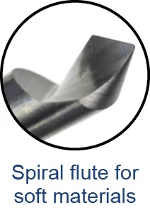 Engraving Cutters-Tipped Off-Helical Flute