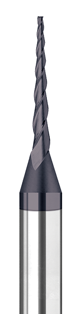 Solid Carbide 3D, 2 Teeth Ball Nose End Mills, For Cobalt, Chromium