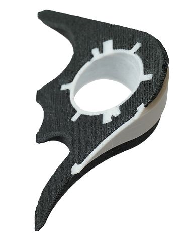 複数材質のパーツ