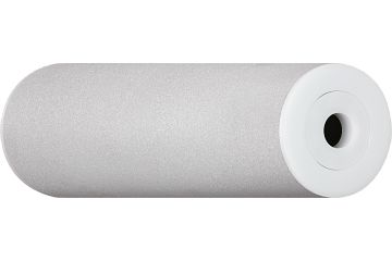 xiros® guide roller, sand blasted aluminium tube with xirodur B180 flange ball bearings