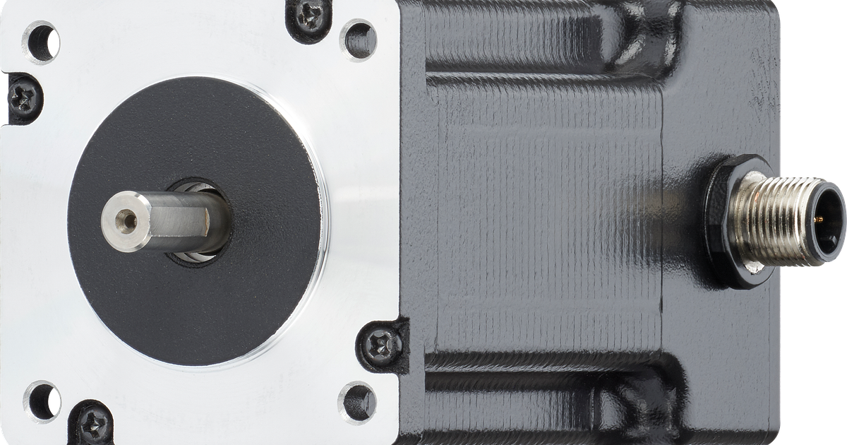 Drylin® E Stepper Motor With Connector, NEMA24 | Igus®