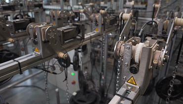 Test rig for iglidur gears