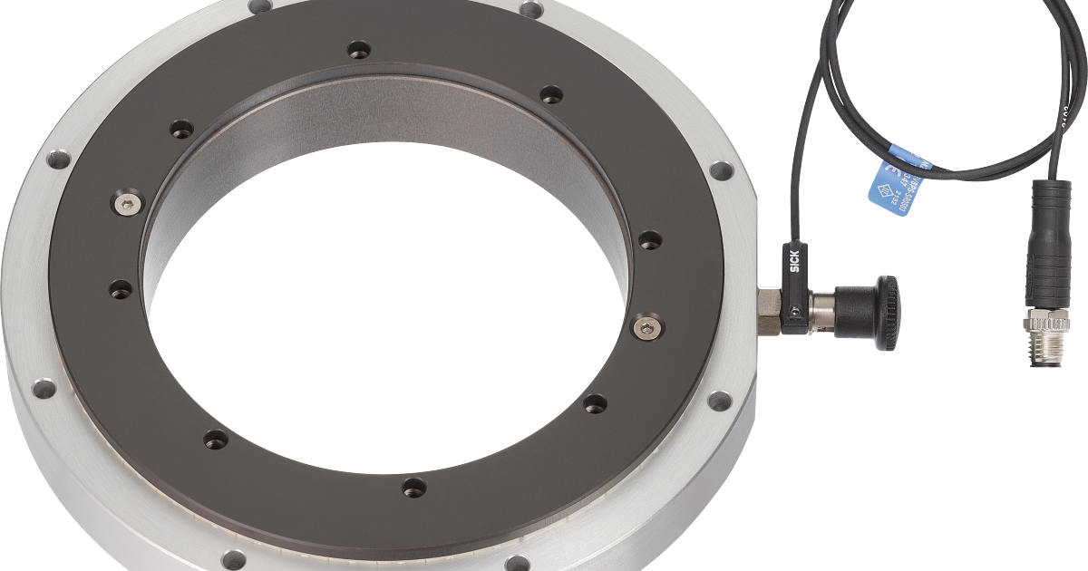 iglidur® slewing ring, PRT-04, locking mechanism with electronic ...